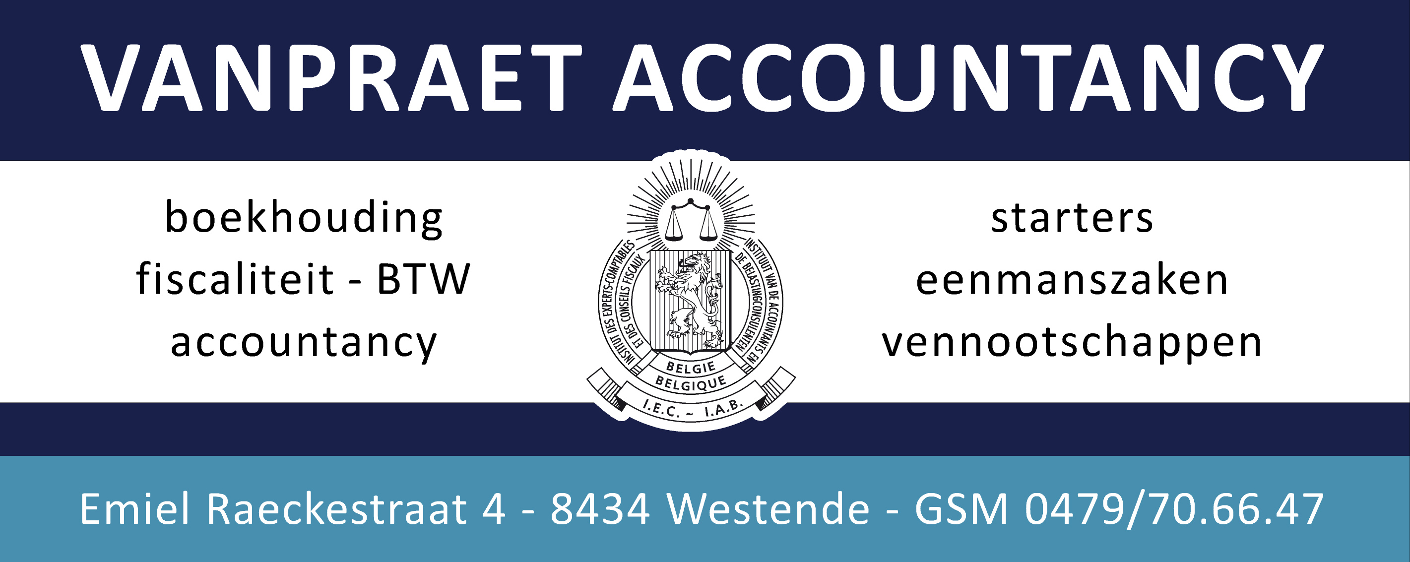 fiscalisten Westende | Vanpraet Accountancy BVBA