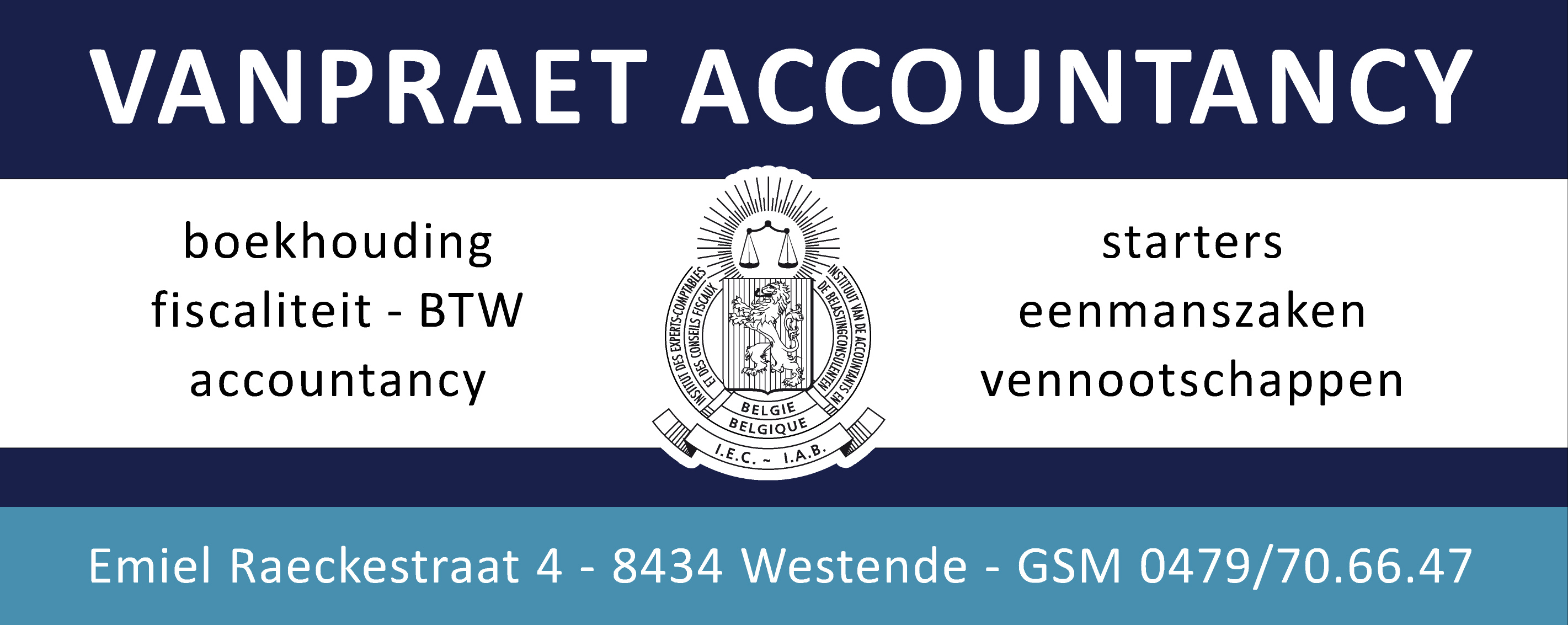 fiscalisten Eernegem Vanpraet Accountancy BVBA